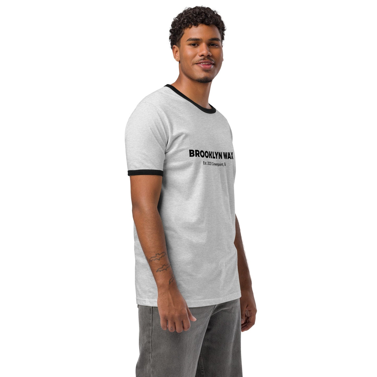 Brooklyn Wax Unisex Ringer T-Shirt - Brooklyn Wax -
