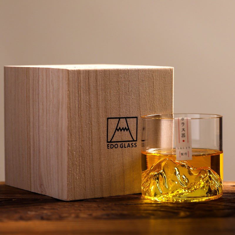 Kōri Yama Glacier Mountain Whisky Tumbler - Brooklyn Wax - Glassware