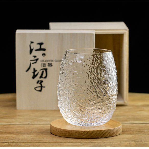 Niche - Breaking Edo Japanese Crystal Whiskey Glass - Brooklyn Wax - Glassware