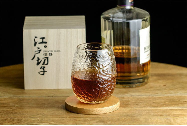 Niche - Breaking Edo Japanese Crystal Whiskey Glass - Brooklyn Wax - Glassware