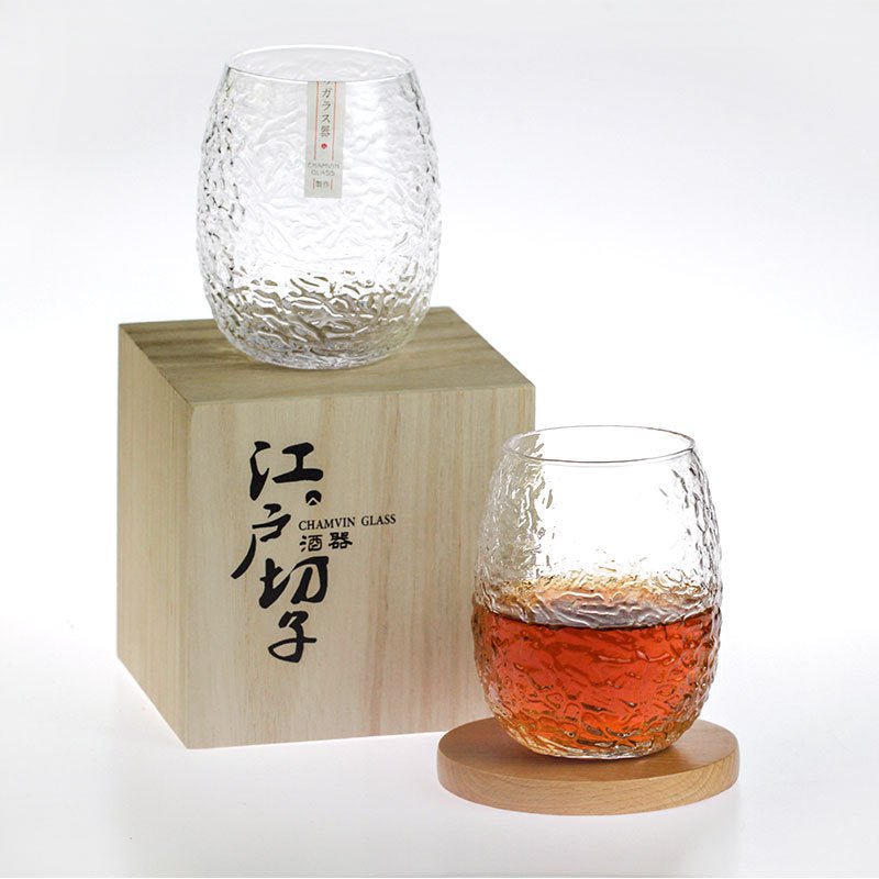 Niche - Breaking Edo Japanese Crystal Whiskey Glass - Brooklyn Wax - Glassware