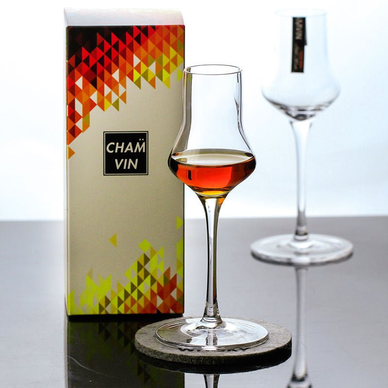 Tulip Goblet Stemmed Crystal Whisky Glass - Brooklyn Wax - Glassware