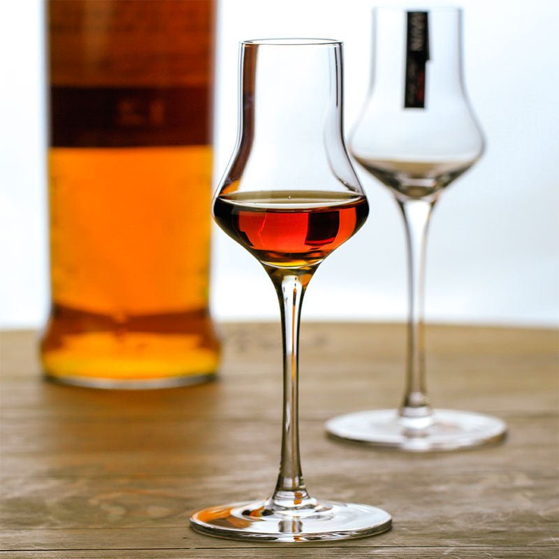 Tulip Goblet Stemmed Crystal Whisky Glass - Brooklyn Wax - Glassware