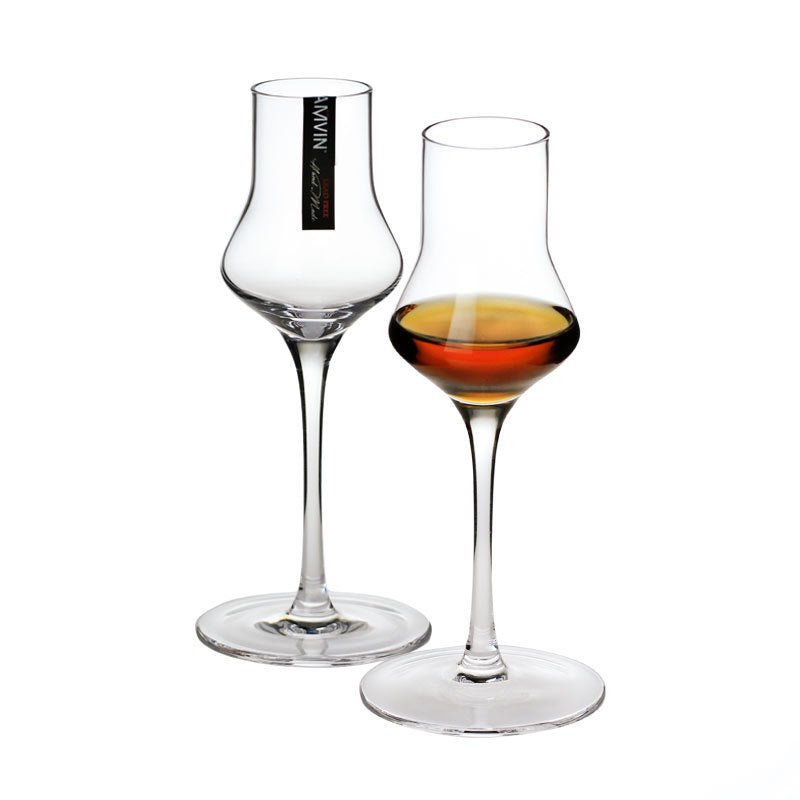 Tulip Goblet Stemmed Crystal Whisky Glass - Brooklyn Wax - Glassware