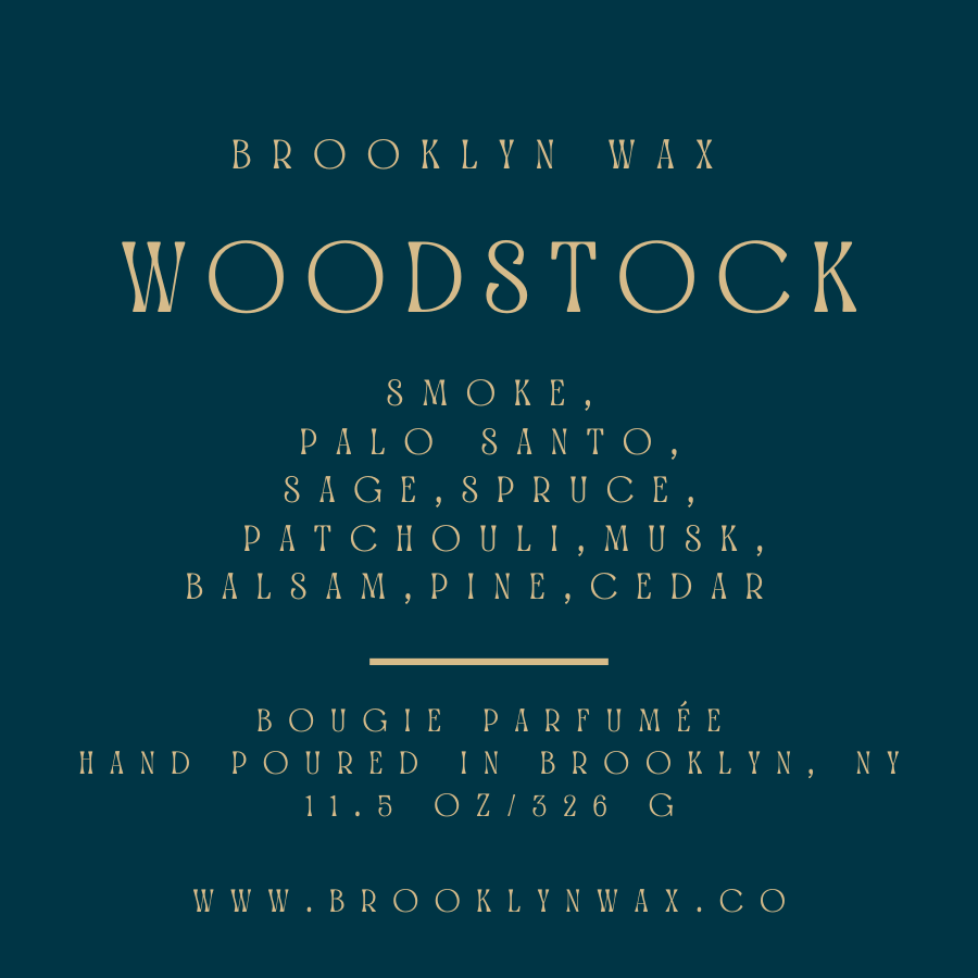 Woodstock Pine Scented Candle 11.5oz - Brooklyn Wax