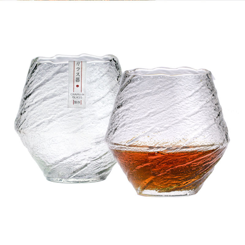 Japanese Handcrafted Chamvin Edo Kiriko Whisky Glass