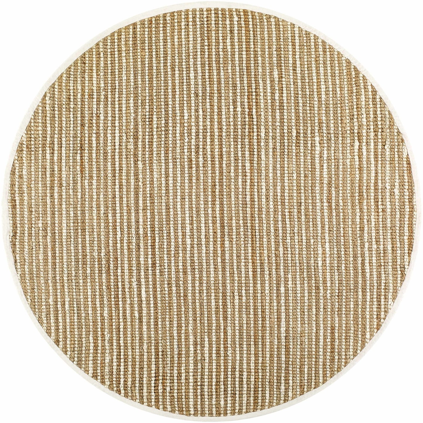 Ambel Tan Camel Jute Area Rug - Brooklyn Wax - Rugs
