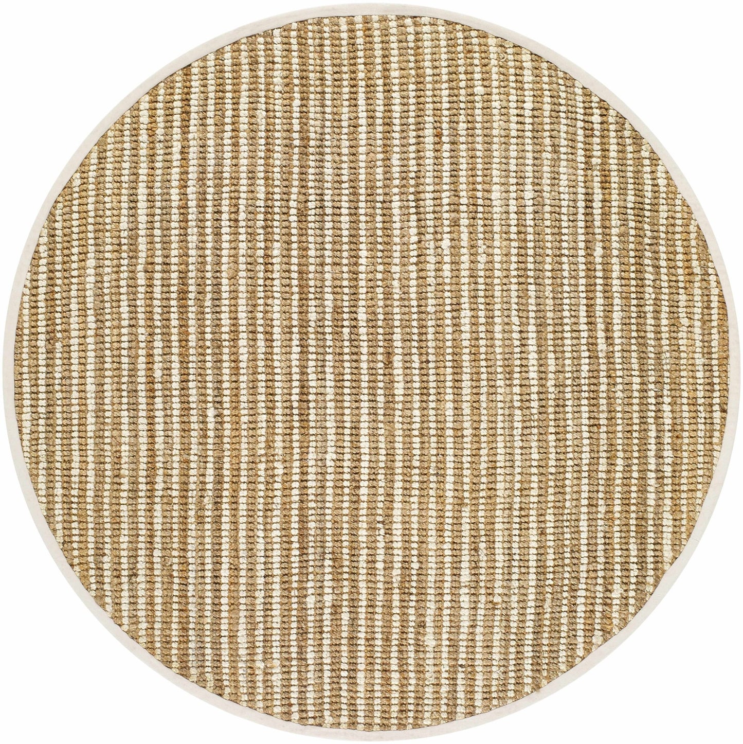 Ambel Tan Camel Jute Area Rug - Brooklyn Wax - Rugs