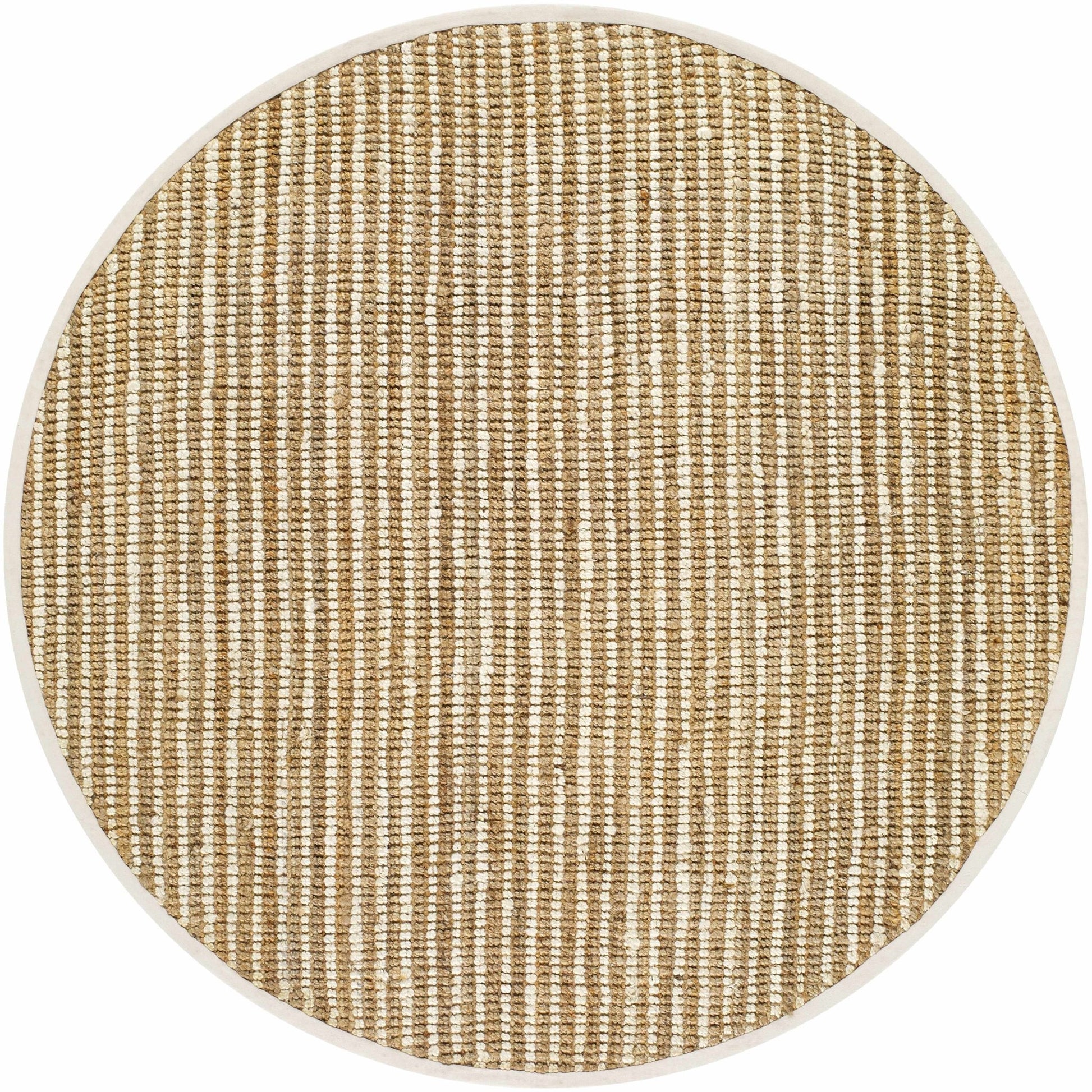 Ambel Tan Camel Jute Area Rug - Brooklyn Wax - Rugs