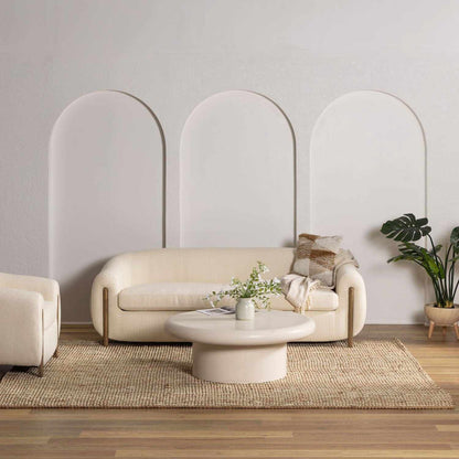 Ambel Tan Camel Jute Area Rug - Brooklyn Wax - Rugs