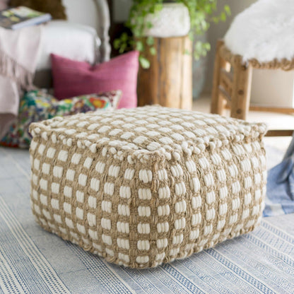 Brookneal Pouf - Brooklyn Wax - Poufs