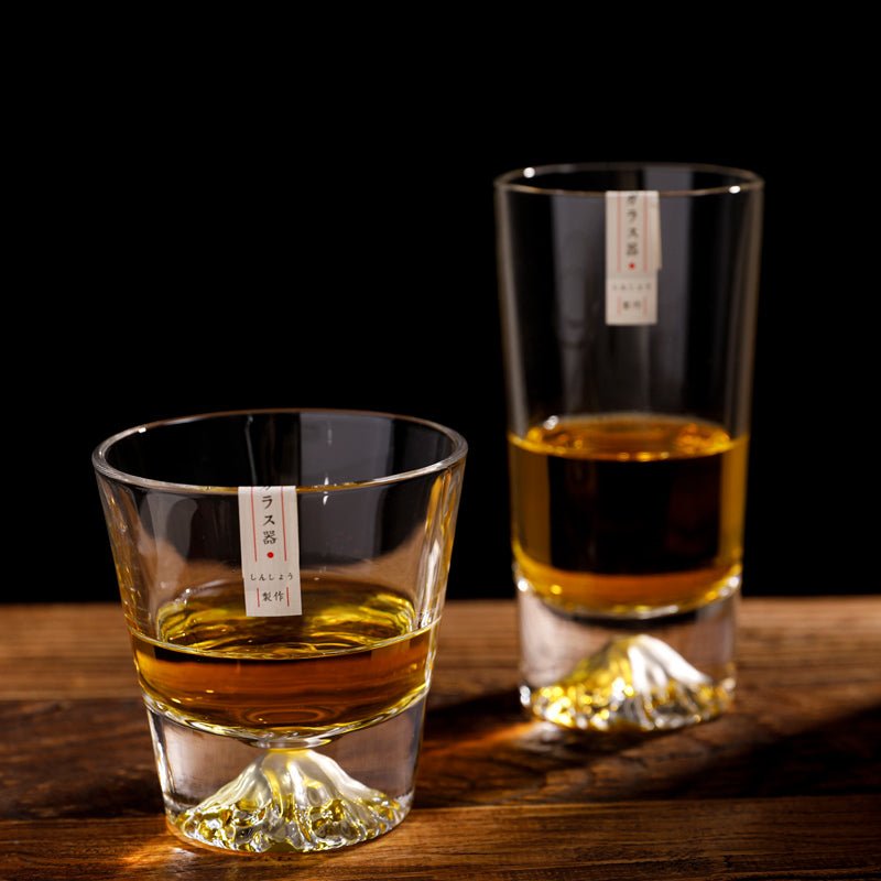 Household Compact Japanese Mount Whiskey Glass - Brooklyn Wax - Glassware