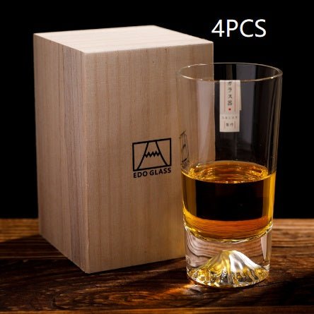 Household Compact Japanese Mount Whiskey Glass - Brooklyn Wax - Glassware