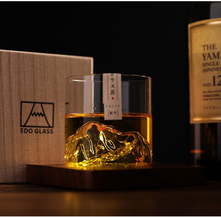 Kōri Yama Glacier Mountain Whisky Tumbler - Brooklyn Wax - Glassware