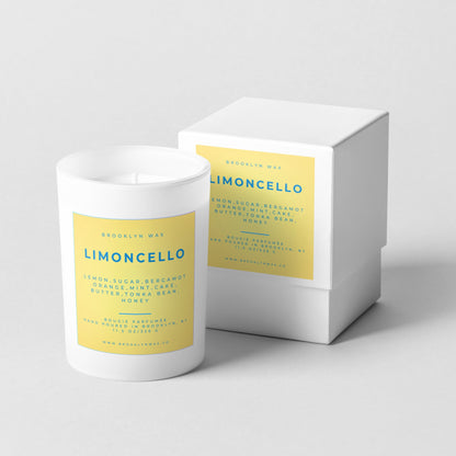 Limoncello Scented Candle 11.5oz - Brooklyn Wax