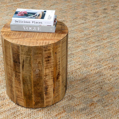 Lonut Checkered Jute Area Rug - Brooklyn Wax - Rugs