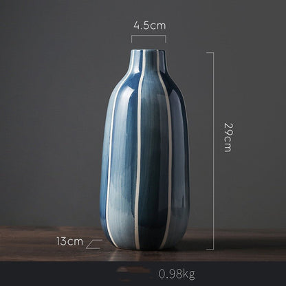 Modern Nordic Lina Vases – Nordic Blue - Brooklyn Wax - Vase