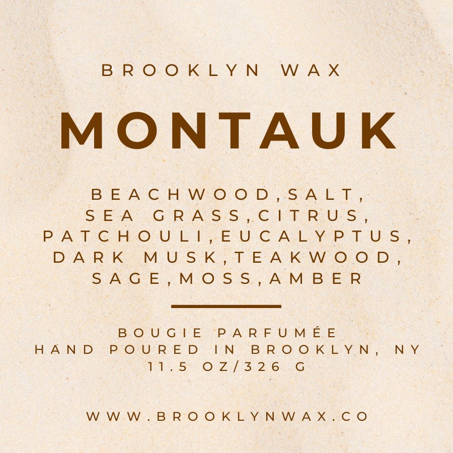 Montauk Candle 11.5oz - Brooklyn Wax