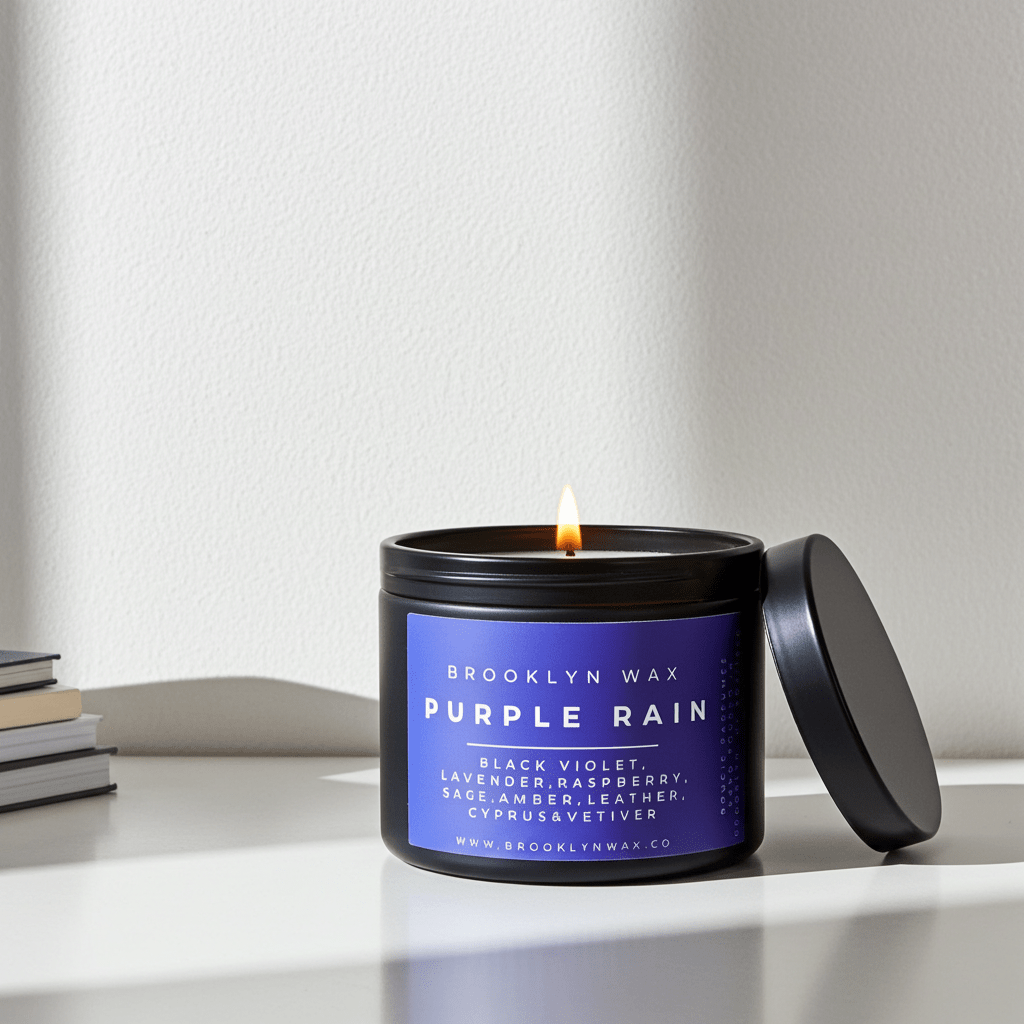 Purple Rain Candle - 6oz - Brooklyn Wax - Candle