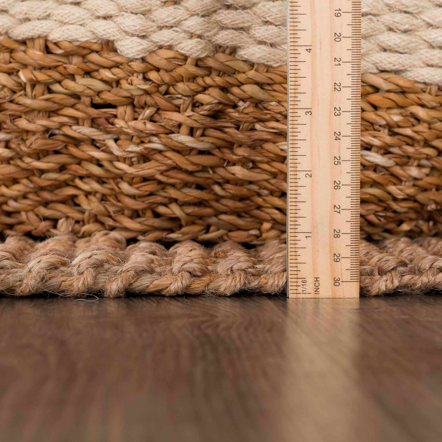 Senneterre Natural Jute Rug - Brooklyn Wax - Rugs