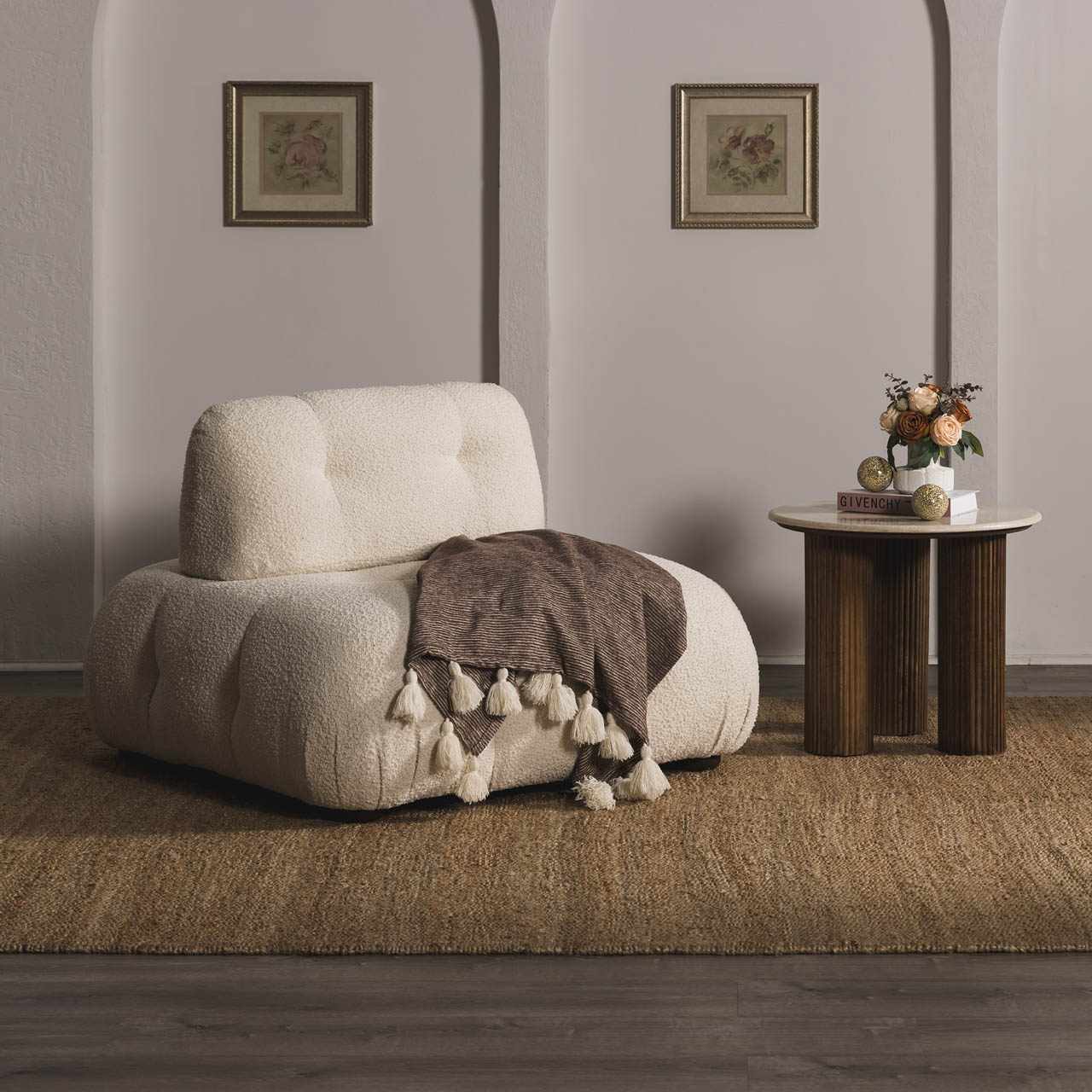 Senneterre Natural Jute Rug - Brooklyn Wax - Rugs