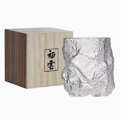 Shōtō Cliff, Textured Japanese Whisky Glass - Brooklyn Wax - Glassware