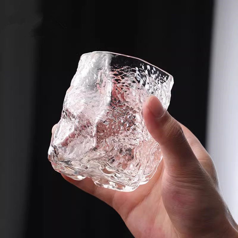 Shōtō Cliff, Textured Japanese Whisky Glass - Brooklyn Wax - Glassware