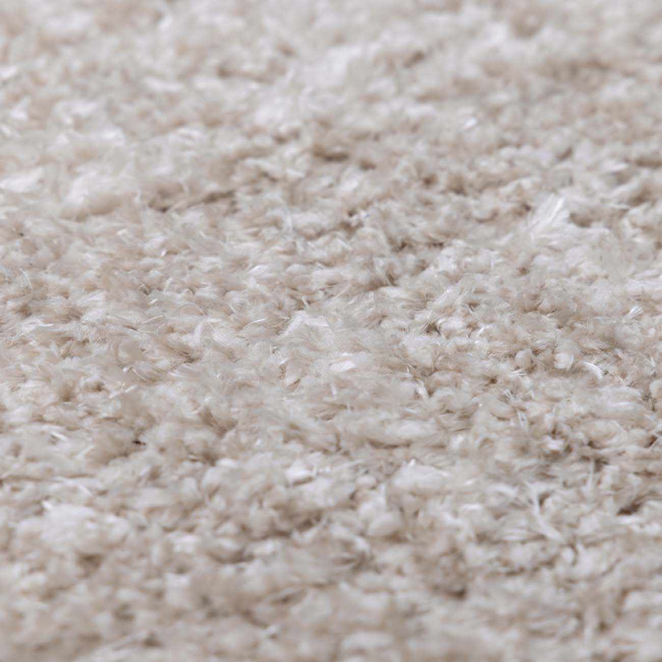 Siari Solid Oatmeal Shag Rug - Brooklyn Wax - Rugs