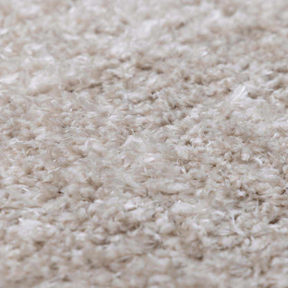 Siari Solid Oatmeal Shag Rug - Brooklyn Wax - Rugs