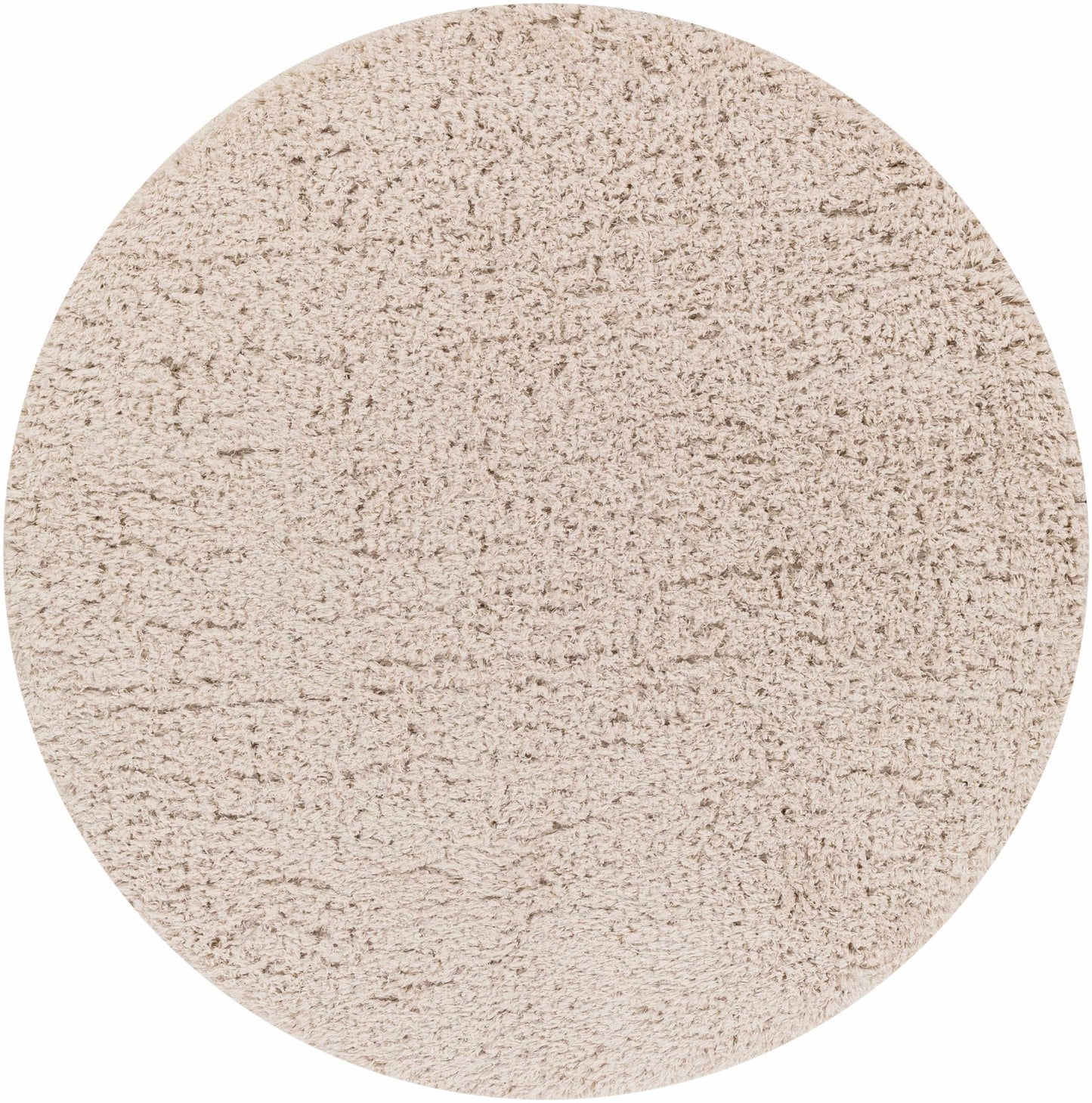 Siari Solid Oatmeal Shag Rug - Brooklyn Wax - Rugs