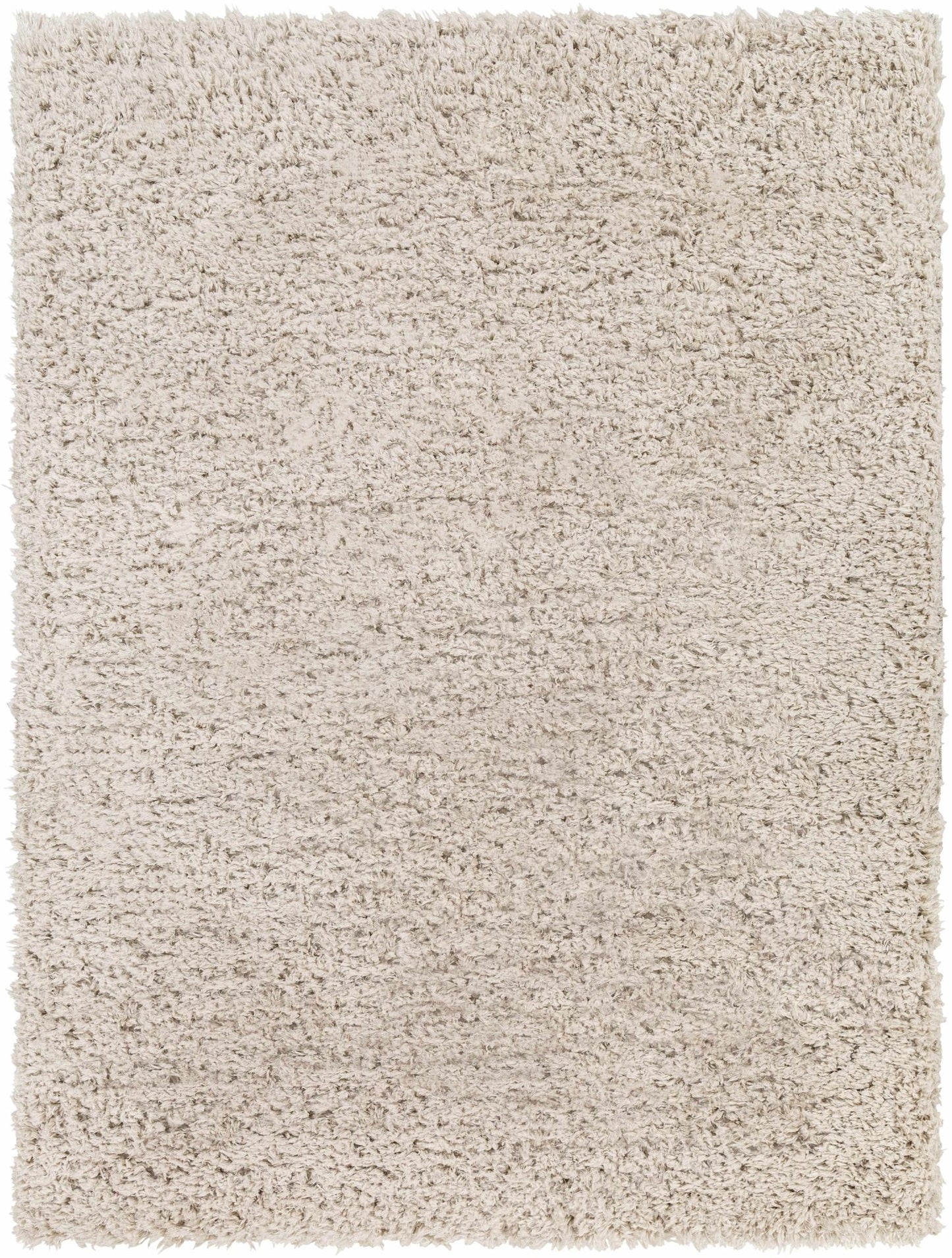 Siari Solid Oatmeal Shag Rug - Brooklyn Wax - Rugs