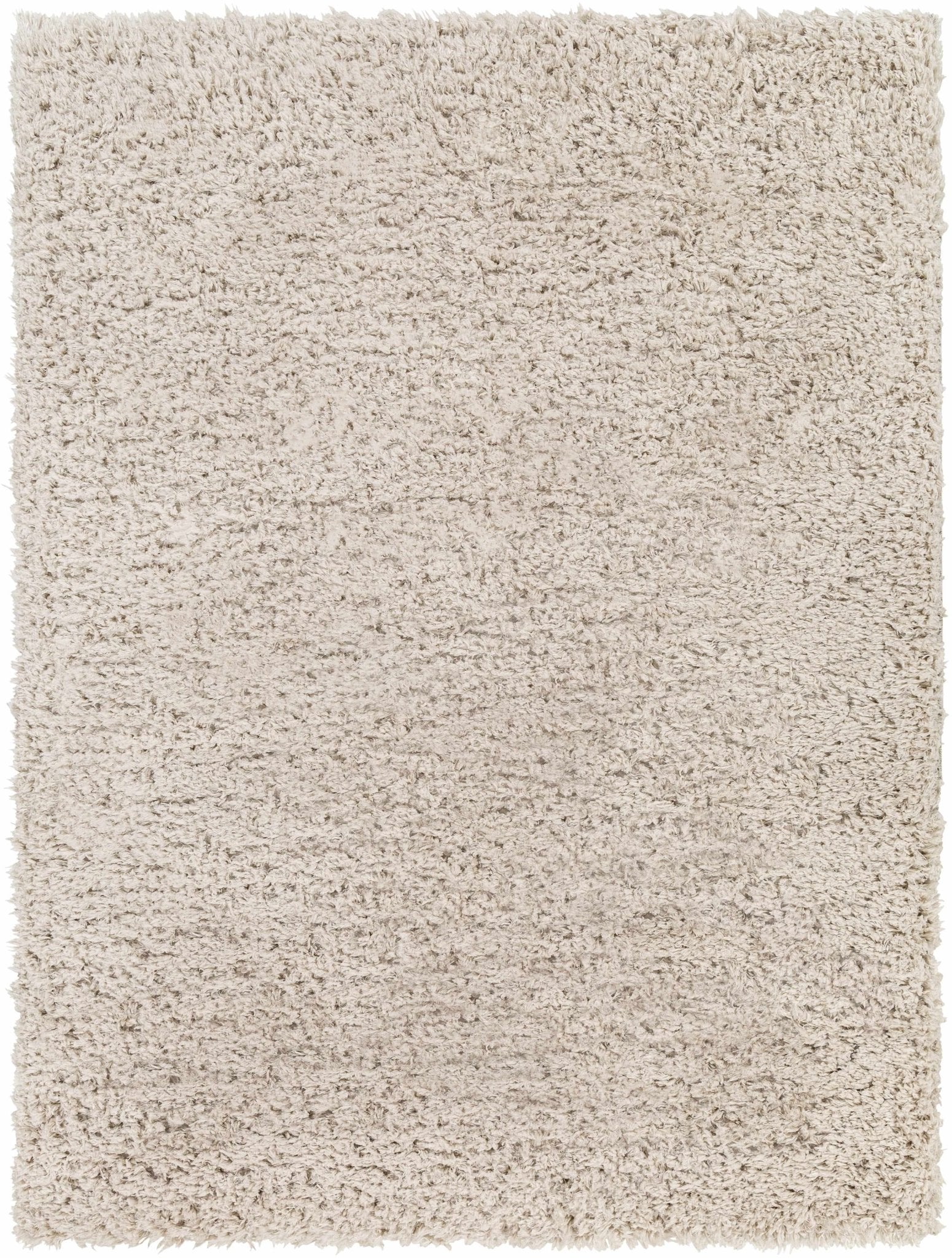 Siari Solid Oatmeal Shag Rug - Brooklyn Wax - Rugs