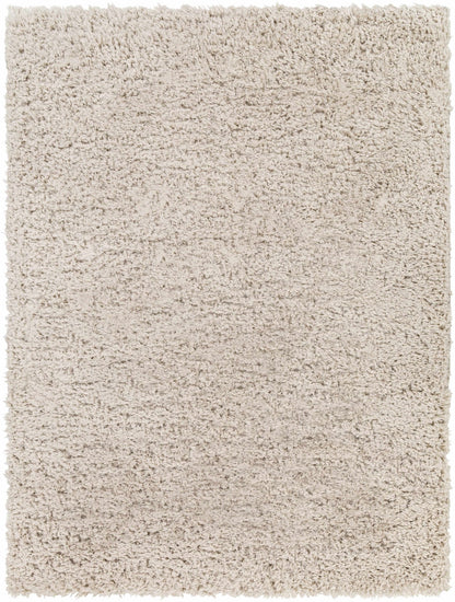 Siari Solid Oatmeal Shag Rug - Brooklyn Wax - Rugs