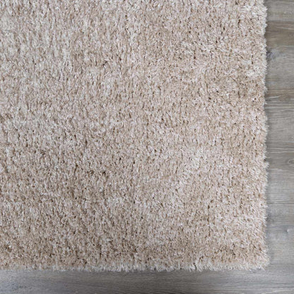 Siari Solid Oatmeal Shag Rug - Brooklyn Wax - Rugs
