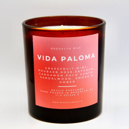 Vida Paloma Candle 11.5oz - Brooklyn Wax