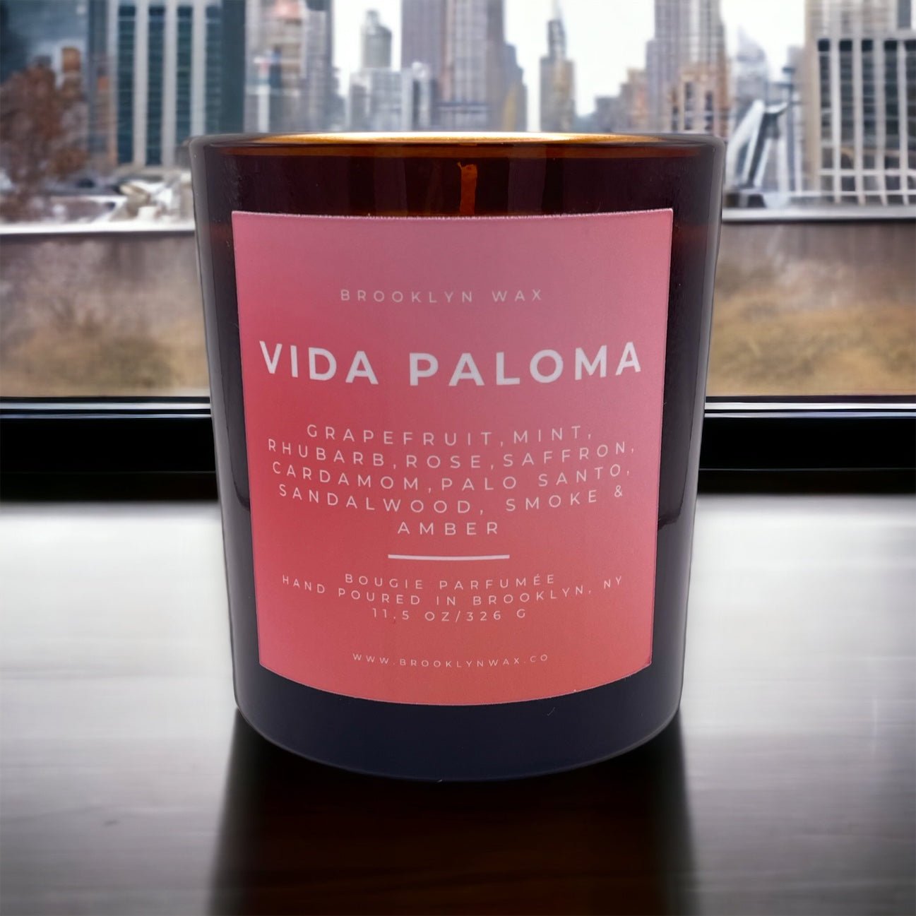 Vida Paloma Candle 11.5oz - Brooklyn Wax