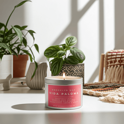 Vida Paloma Candle - 6oz - Brooklyn Wax - Candle