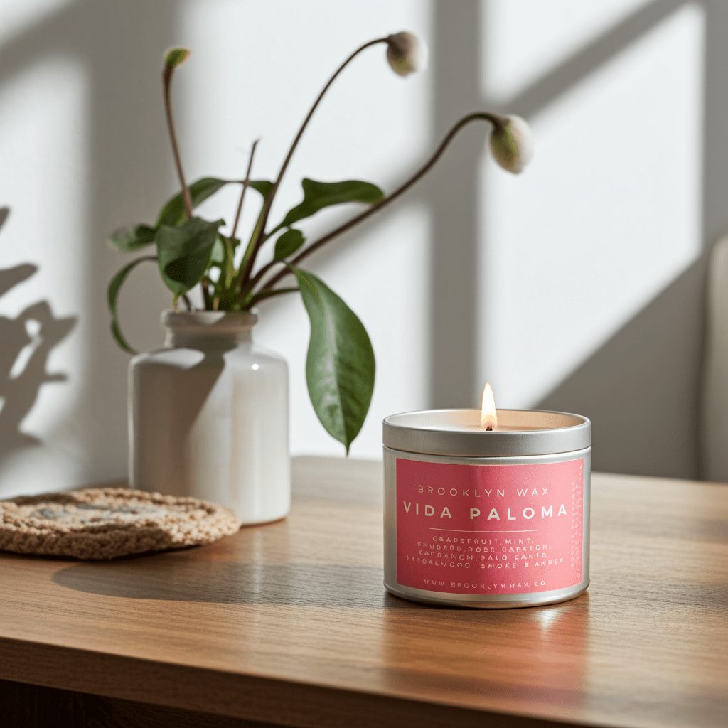 Vida Paloma Candle - 6oz - Brooklyn Wax - Candle