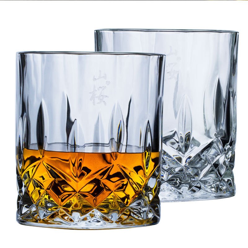 Whiskey Crystal Glass Japanese Ins Wind Log Box - Brooklyn Wax - Glassware