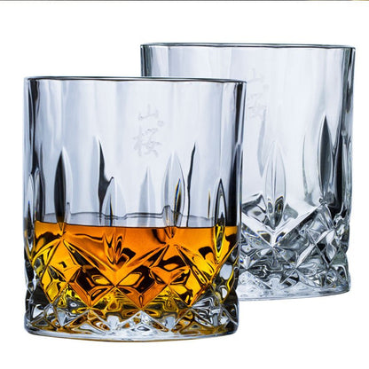 Whiskey Crystal Glass Japanese Ins Wind Log Box - Brooklyn Wax - Glassware