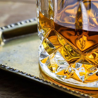 Whiskey Crystal Glass Japanese Ins Wind Log Box - Brooklyn Wax - Glassware