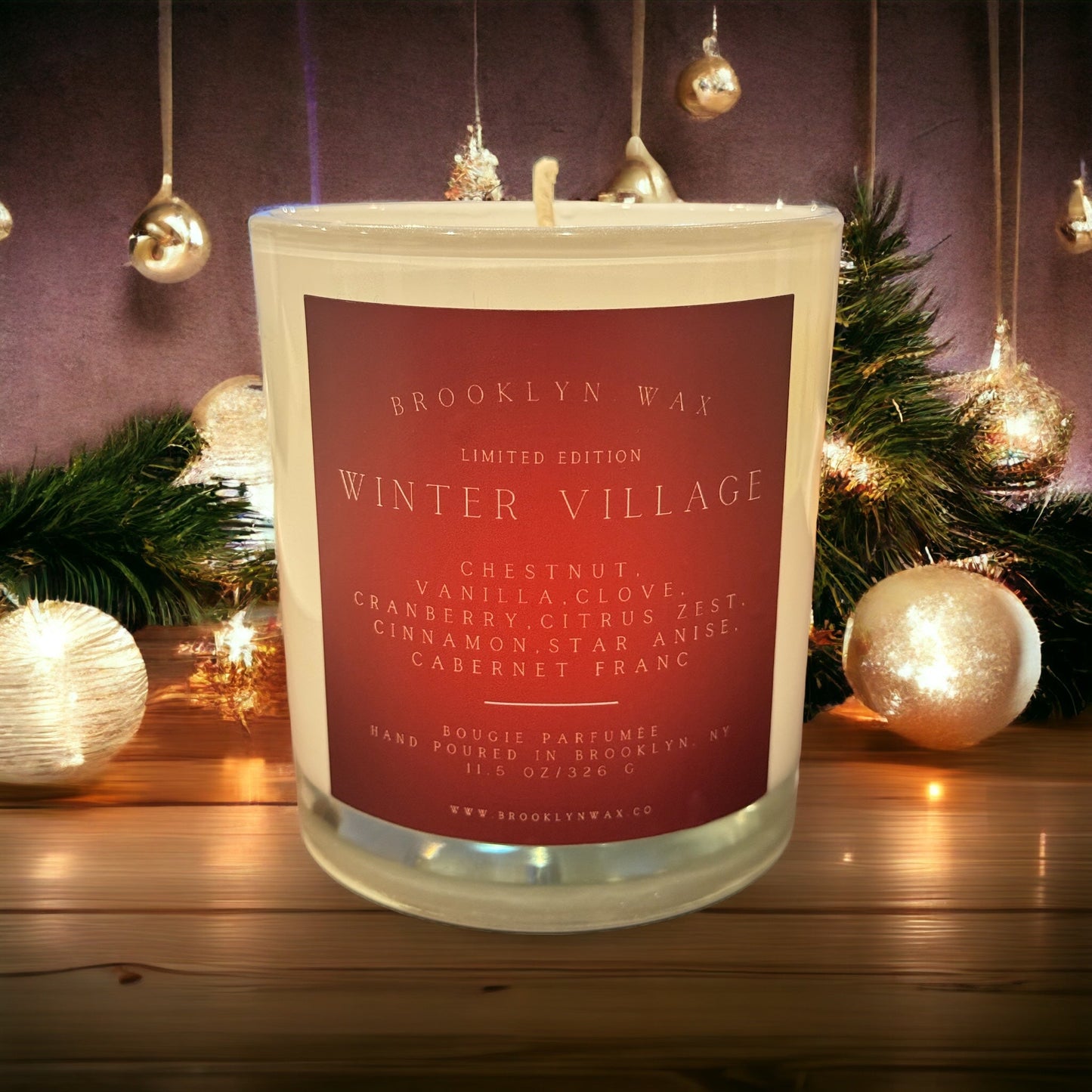 Winter Village - Limited Edition Candle - Brooklyn Wax