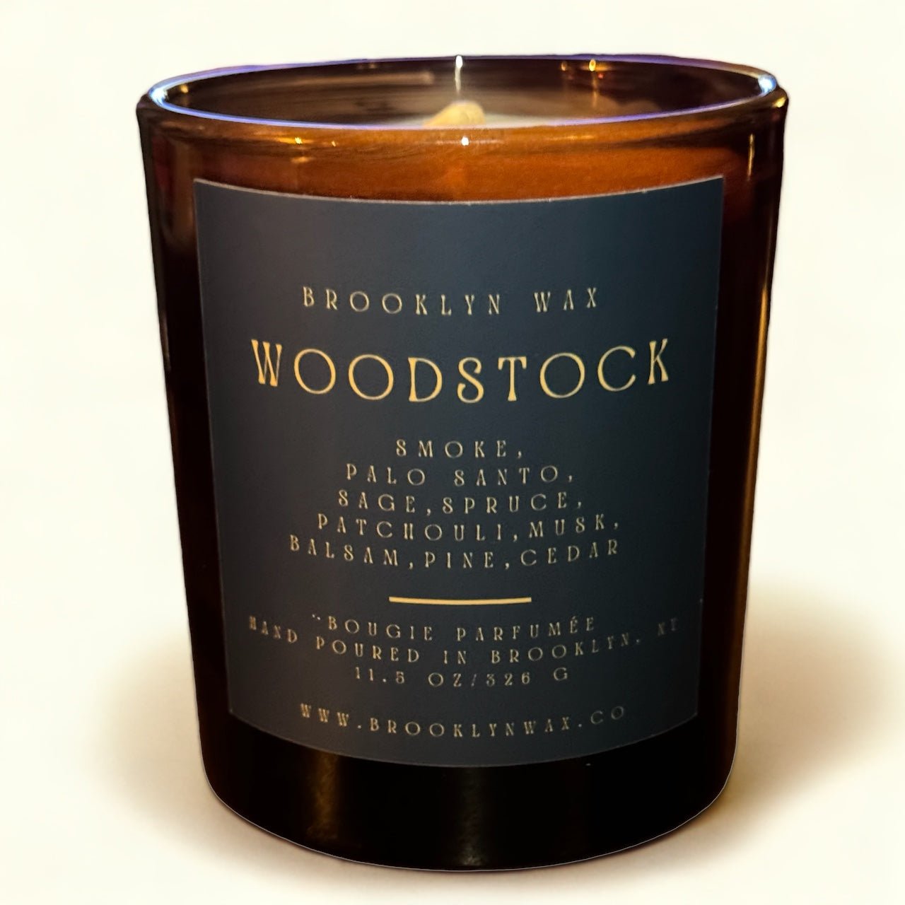 Woodstock  Pine Scented Candle 11.5oz - Brooklyn Wax