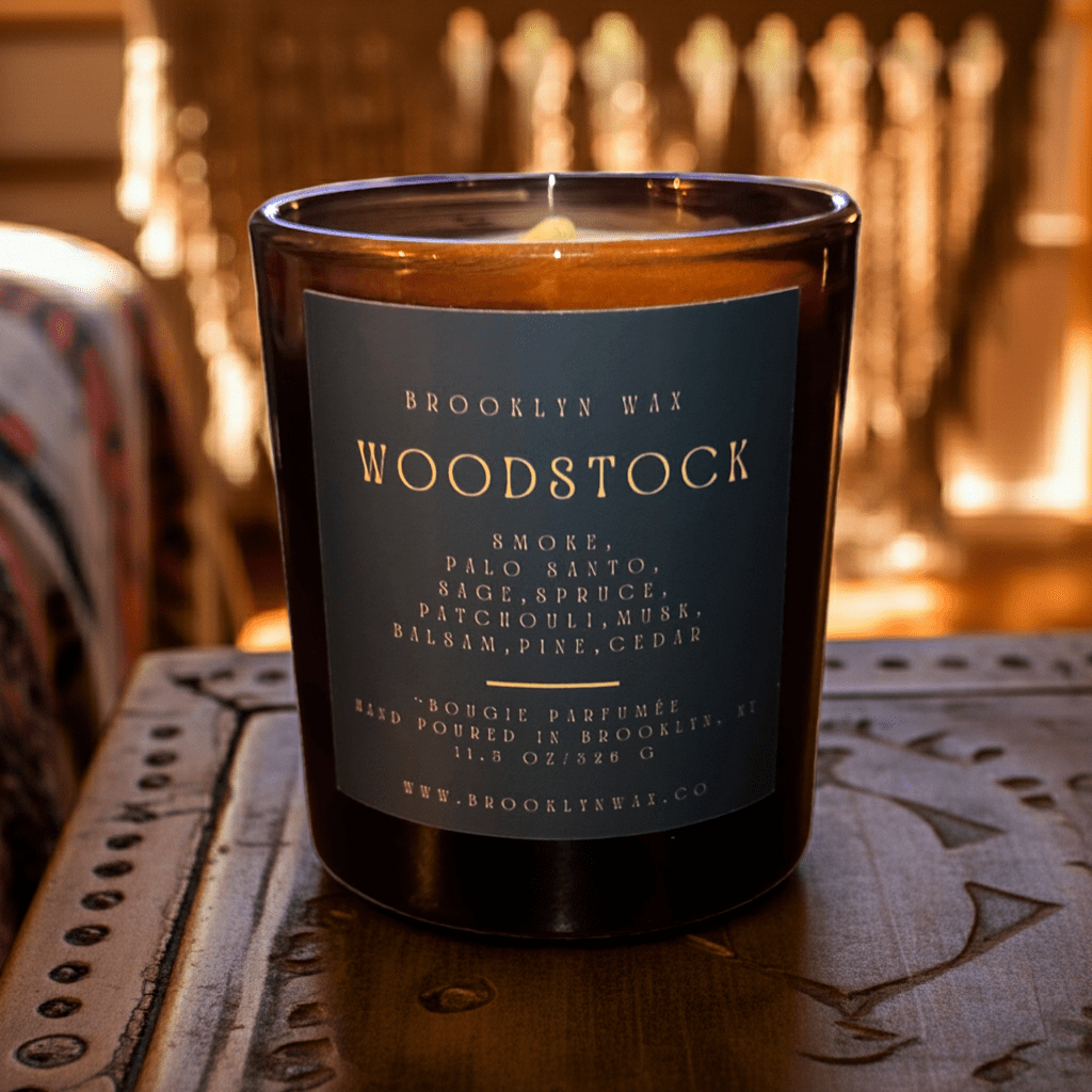Woodstock Candle 11.5oz - Brooklyn Wax - Candle