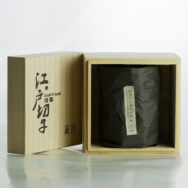 Zangyue Crystal Glass – Edo Kiriko by Master Cheziko - Brooklyn Wax - Glassware