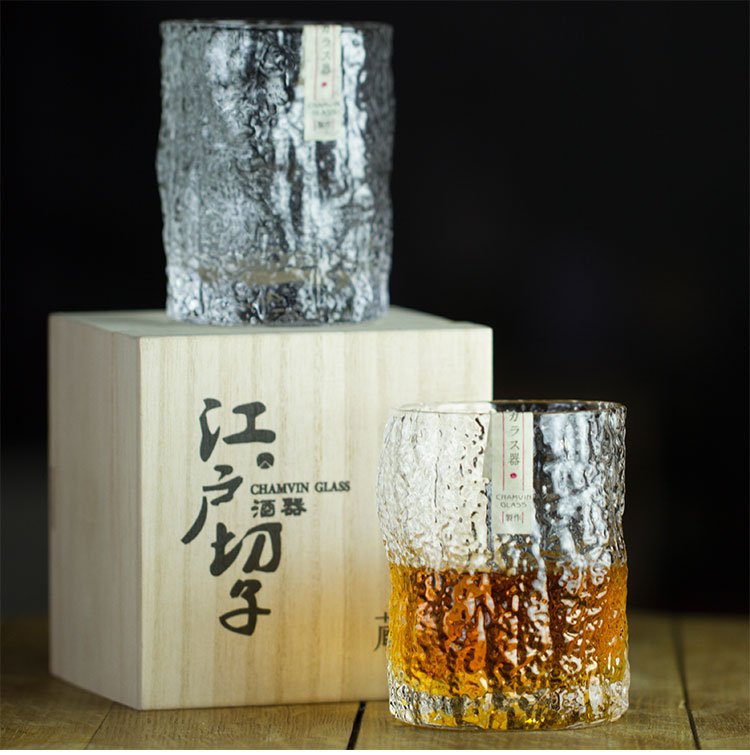 Zangyue Crystal Glass – Edo Kiriko by Master Cheziko - Brooklyn Wax - Glassware