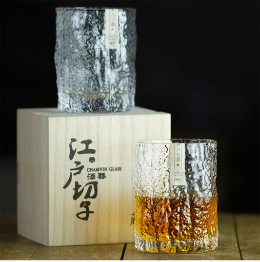 Zangyue Crystal Glass – Edo Kiriko by Master Cheziko - Brooklyn Wax - Glassware