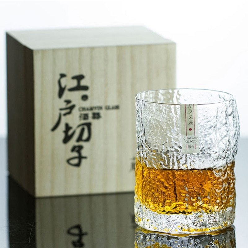 Zangyue Crystal Glass – Edo Kiriko by Master Cheziko - Brooklyn Wax - Glassware